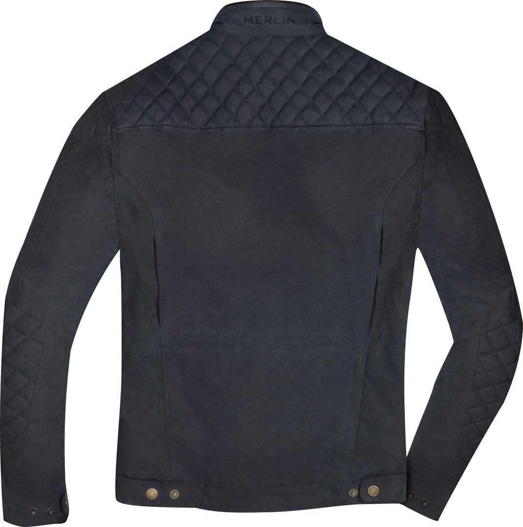 Merlin Yoxall II Motorcycle Waxed Jacket navy blue L Figure 3