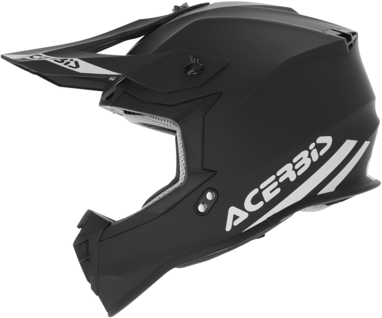 Acerbis Linear Solid Casco da motocross nero opaco XXL (63/64) Figura 6