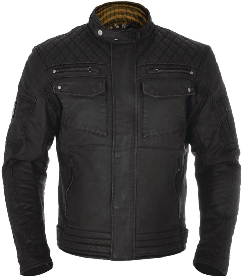 Oxford Hardy Wax Motorcycle Textile Jacket black XL Figure 2