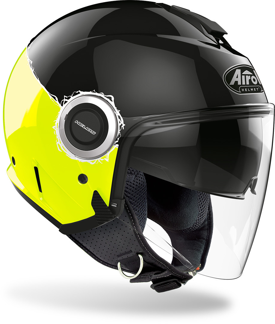 Airoh Helyos Fluo Jethelm schwarz/gelb MS (56) Abbildung 3