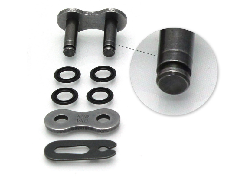 D.I.D Klipp typ klipp 428VX X-Ring 428 Figur 1