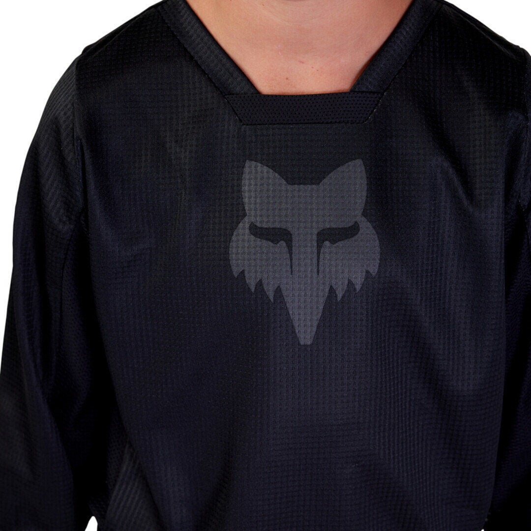 FOX 180 Blackout 2023 Jugend Motocross Jersey YS Abbildung 5
