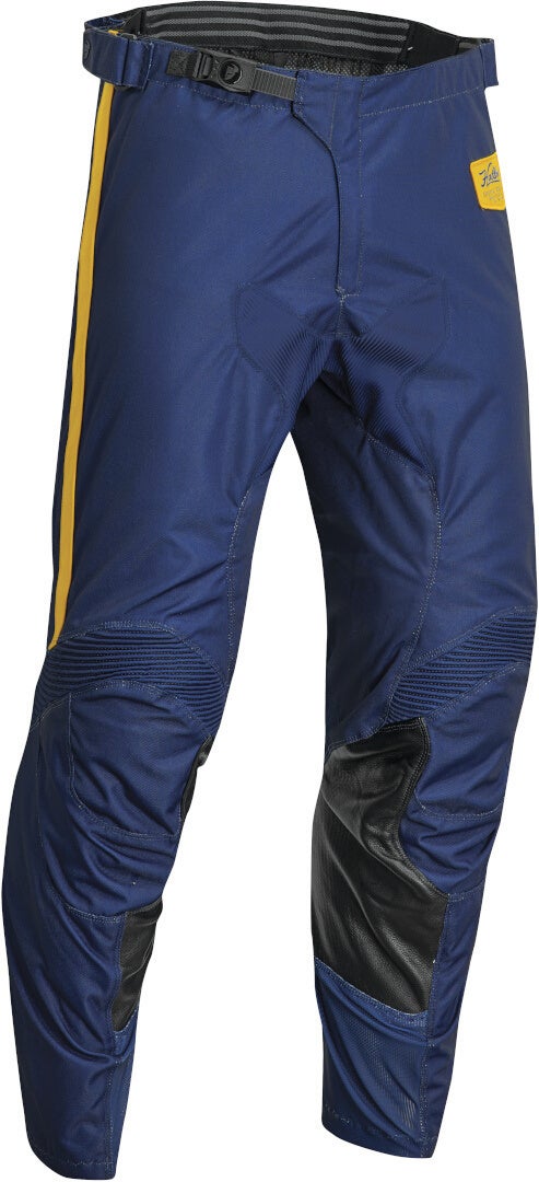 Thor Hallman Legend Pantaloni motocross blu/giallo 38 Figura 1
