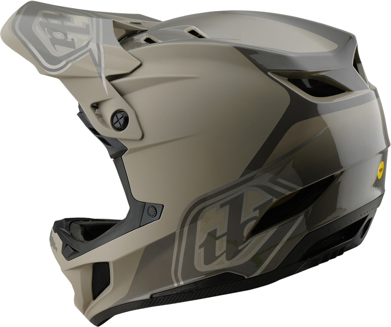 Troy Lee Designs D4 Mips Shadow Barre de descente en polyacrylite Kaki XXL (62/63) Figure 8