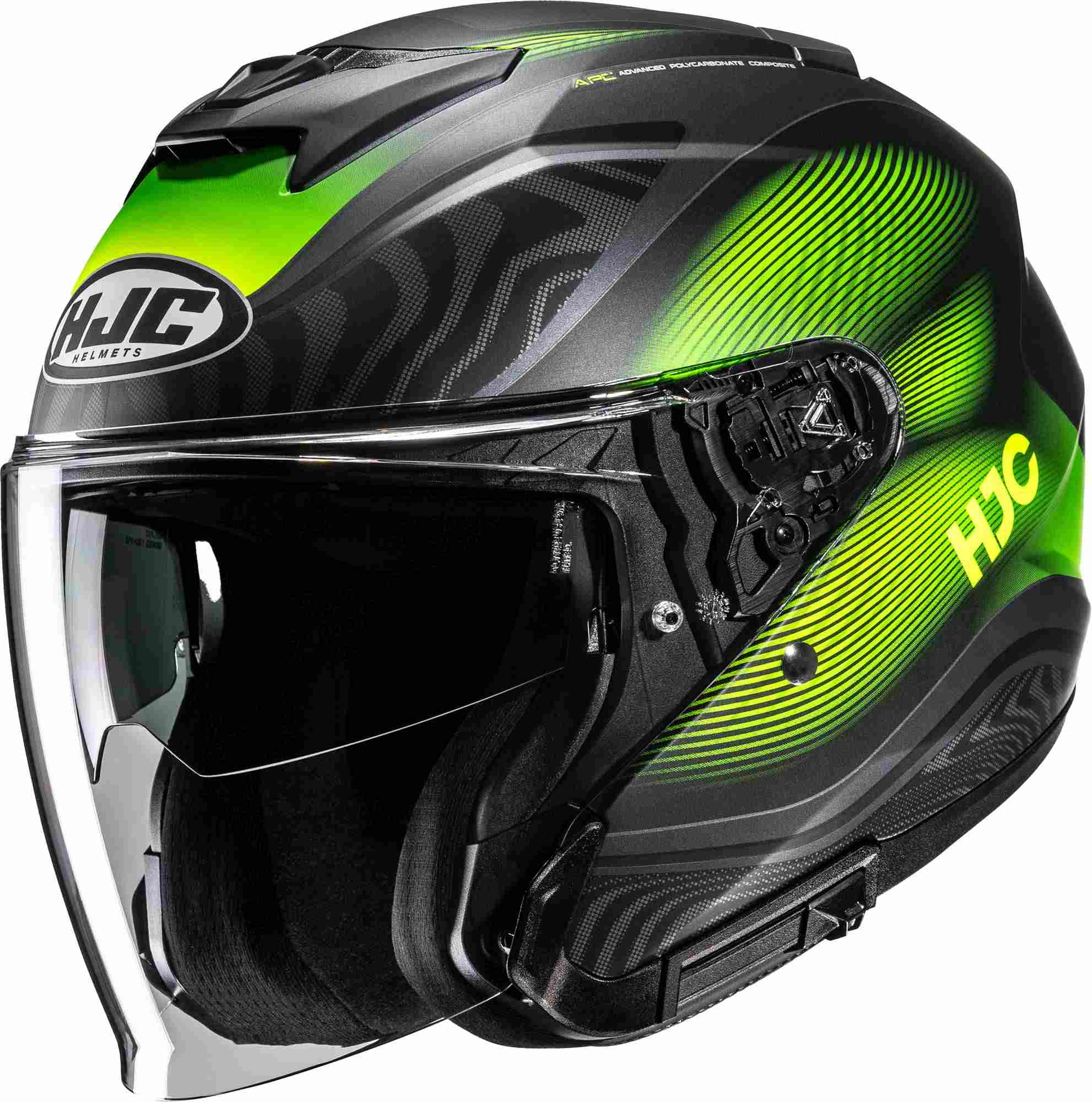 HJC i31 Depe Kask odrzutowy /szary/zielony L (58/59) Rysunek 1