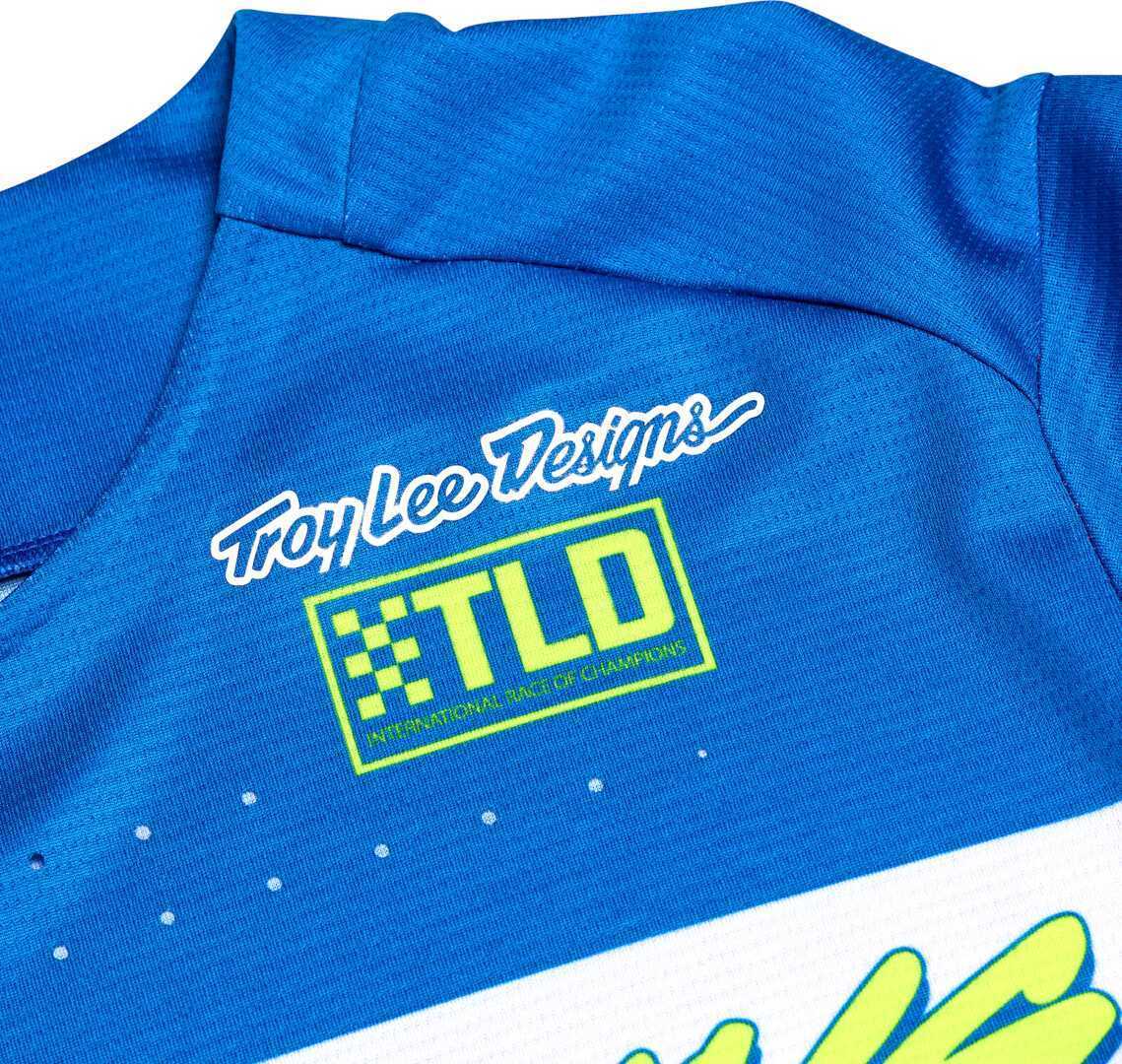 Troy Lee Designs Sprint Fifty-50 Tricoul de bicicletă Roșu/Albastru L Figura 4