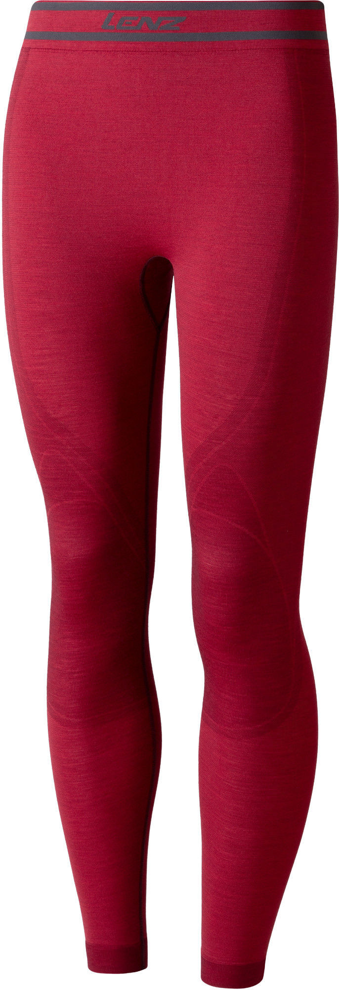 Lenz 6.0 Merino Lady Functionele Broek Donkerrood S Figuur 1
