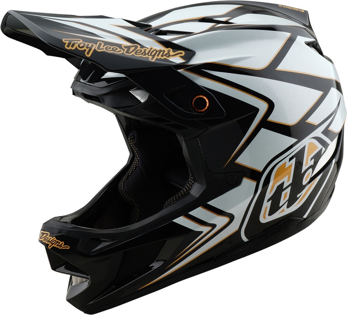 Troy Lee Designs D4 Mips Ghostwing Capacete Downhill Composto Artigo principal Figura 1