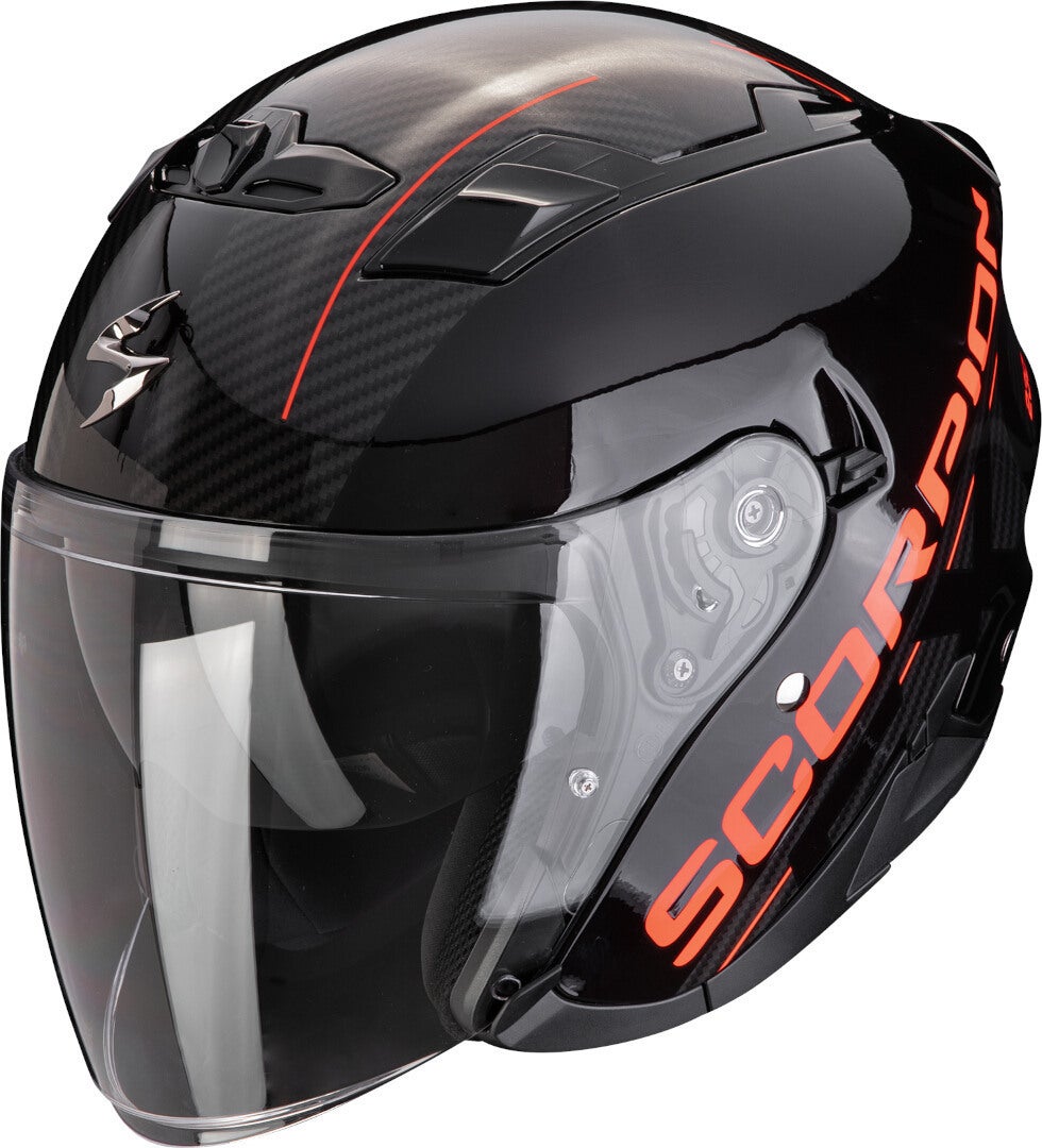 Scorpion Exo-230 QR Jethelm schwarz/rot L (58/59) Abbildung 1