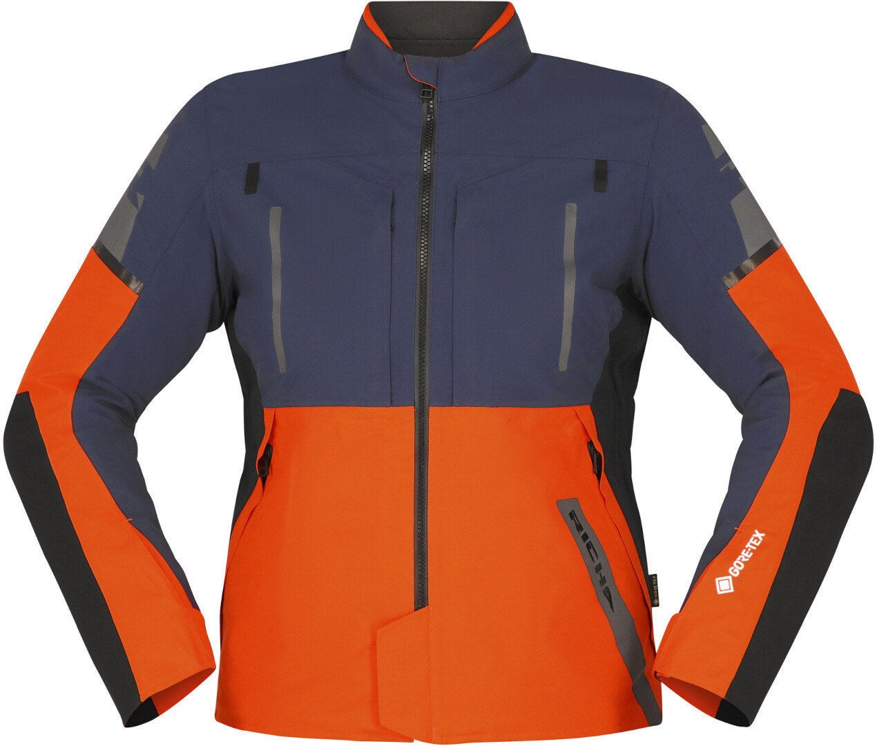 Richa Orion GTX waterproof Ladies Motorcycle Textile Jacket dark blue/orange M Figure 2