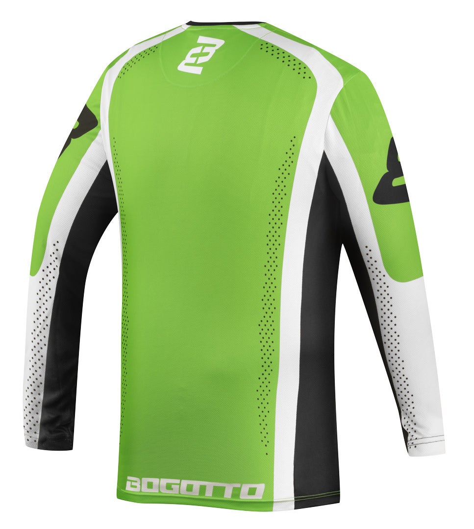 Bogotto Ares-MTN Motokrosový dres černá/zelená/bílá S Obrázek 2