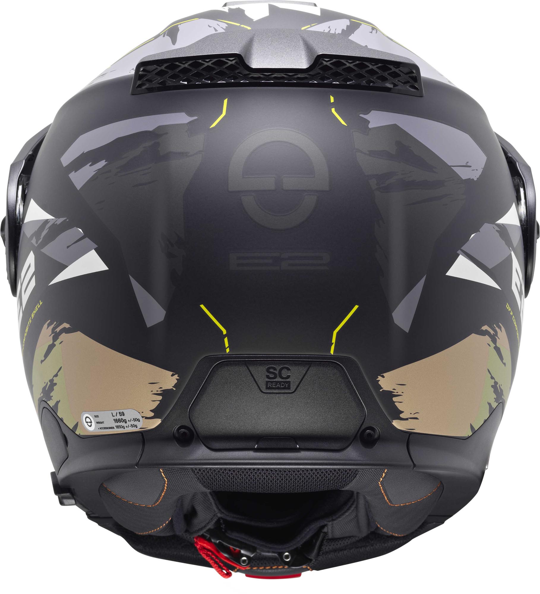 Schuberth E2 Trail 헬멧 블랙/골드 XXL (63) 그림 4