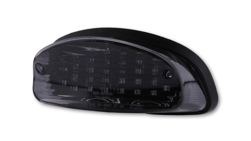 HIGHSIDER smart LED-baklykta Svart Honda Style, E-godkänd (1st) Figur 4