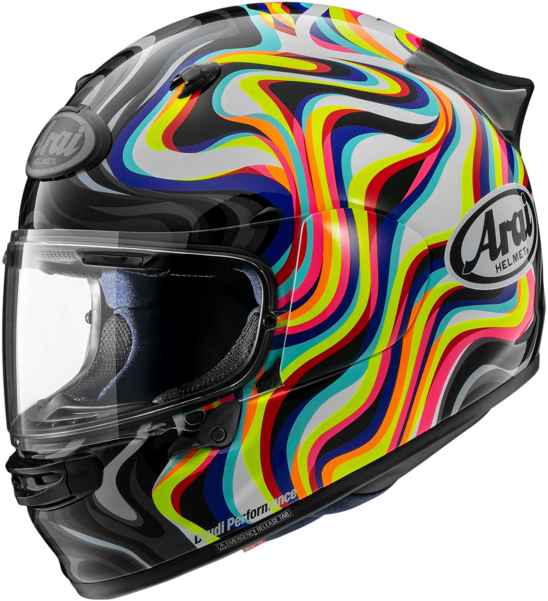 Arai Quantic Swirl Casco Bianco S (55/56) Figura 1