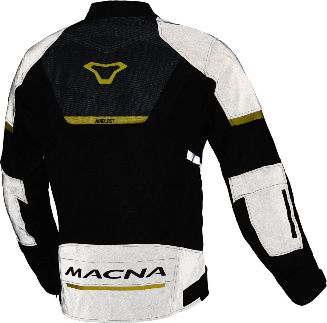 Side view of Macna Orcano 2.0 NightEye Ladies Motorcycle Textile Jacket