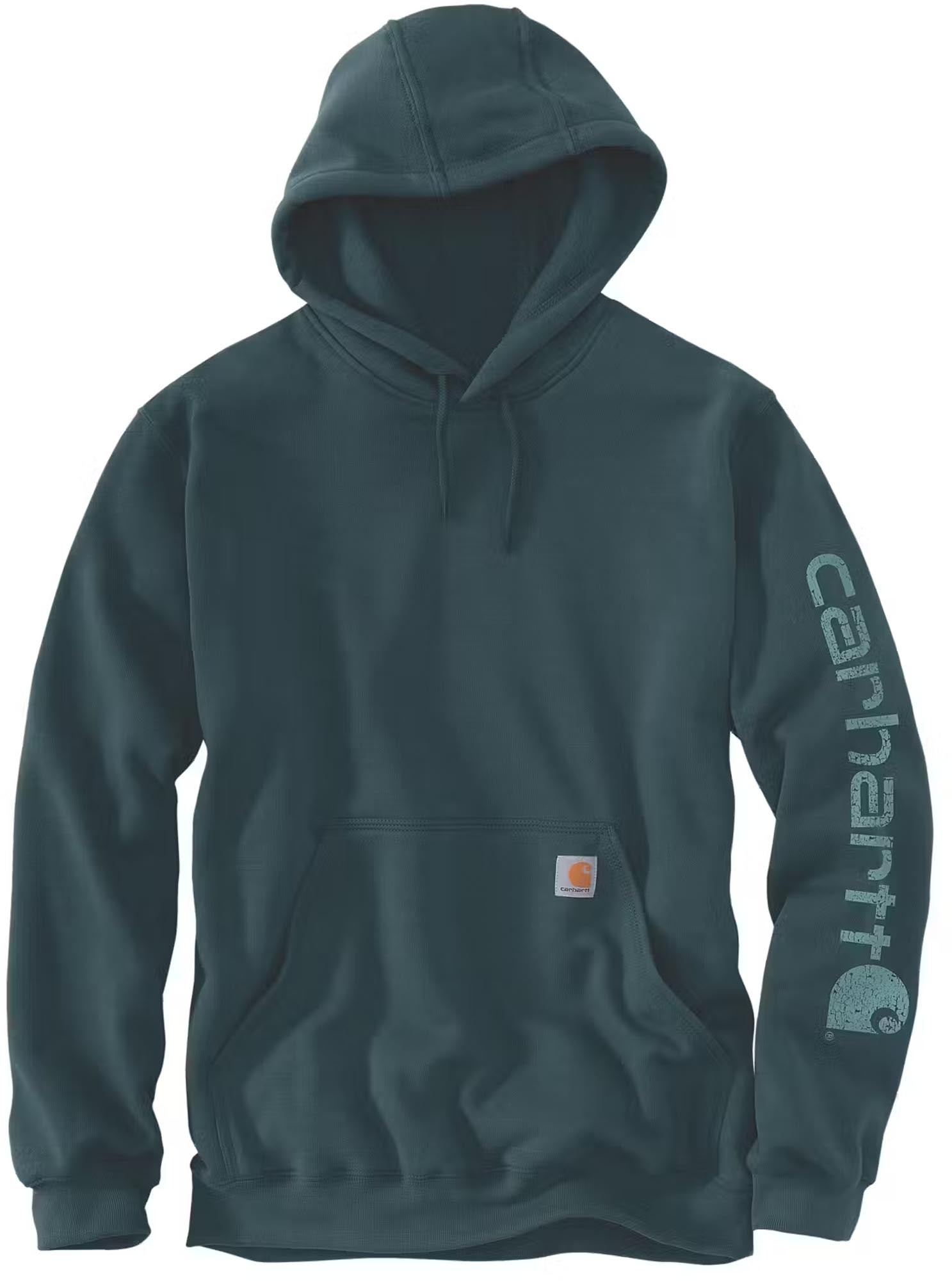 Carhartt Iconic K288 Logo Sweat Vert/bleu M Figure 1