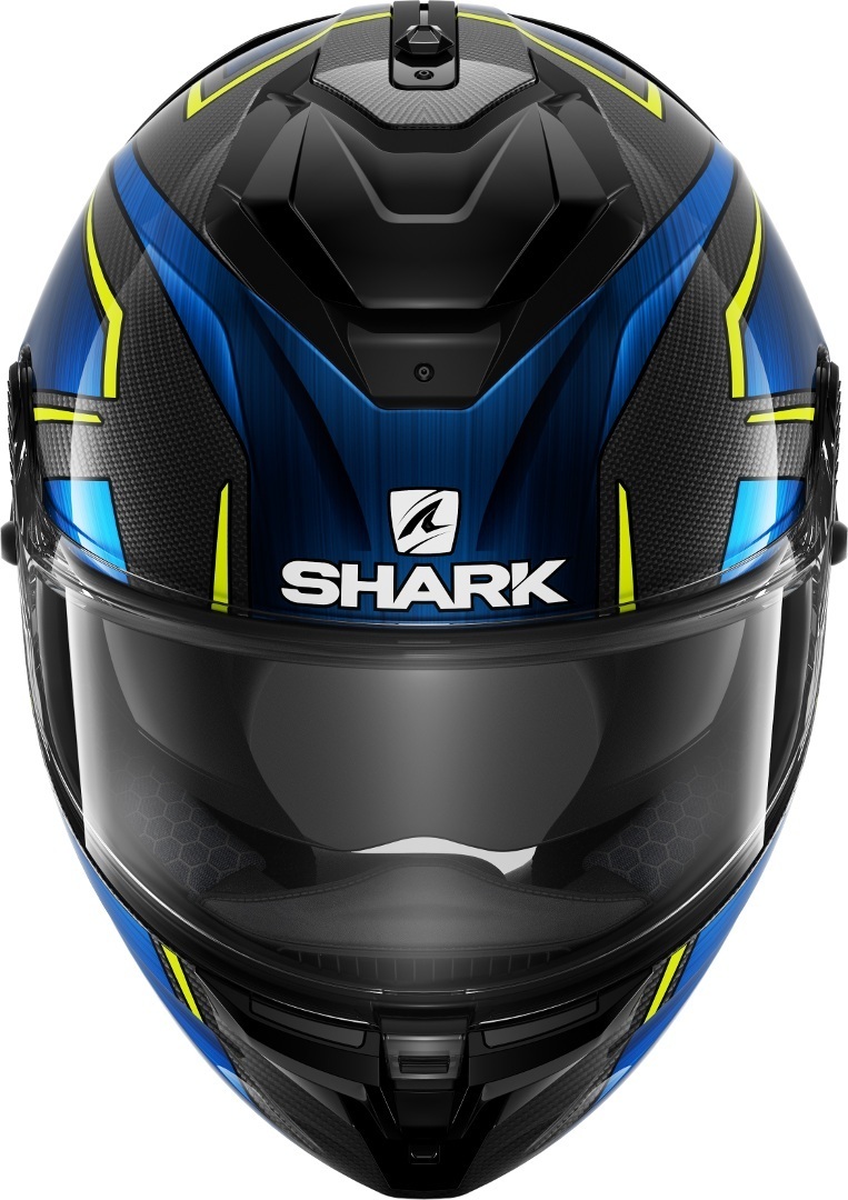 Shark Spartan GT Carbon Kromium Přilba černá/modrá S (55/56) Obrázek 2