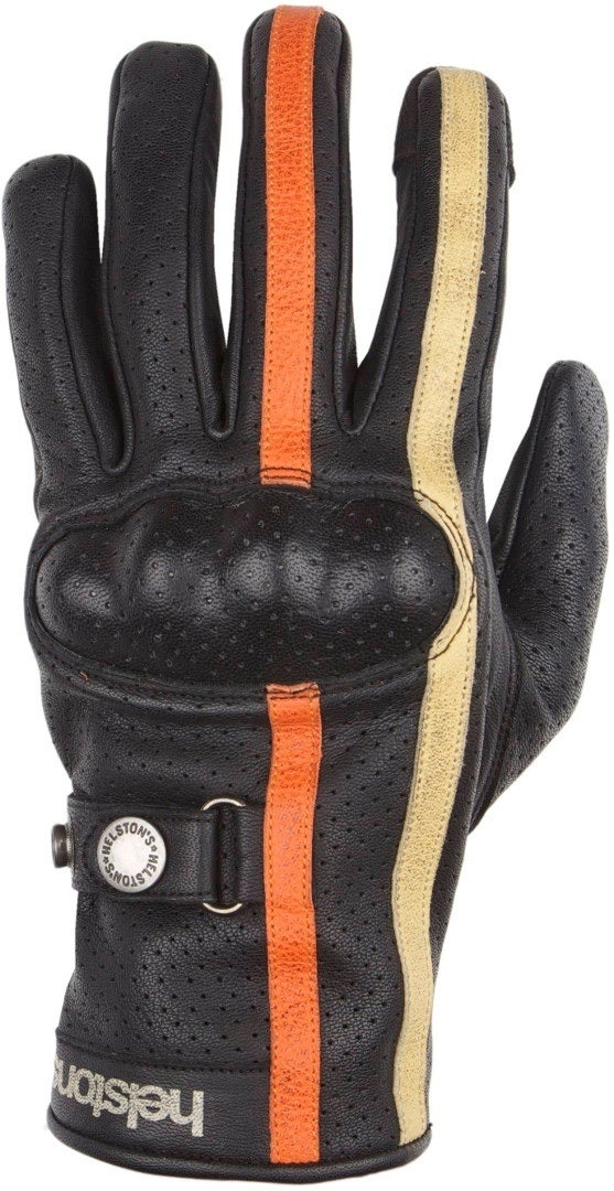 Helstons Eagle Air Motorradhandschuhe schwarz/orange 10 Abbildung 1