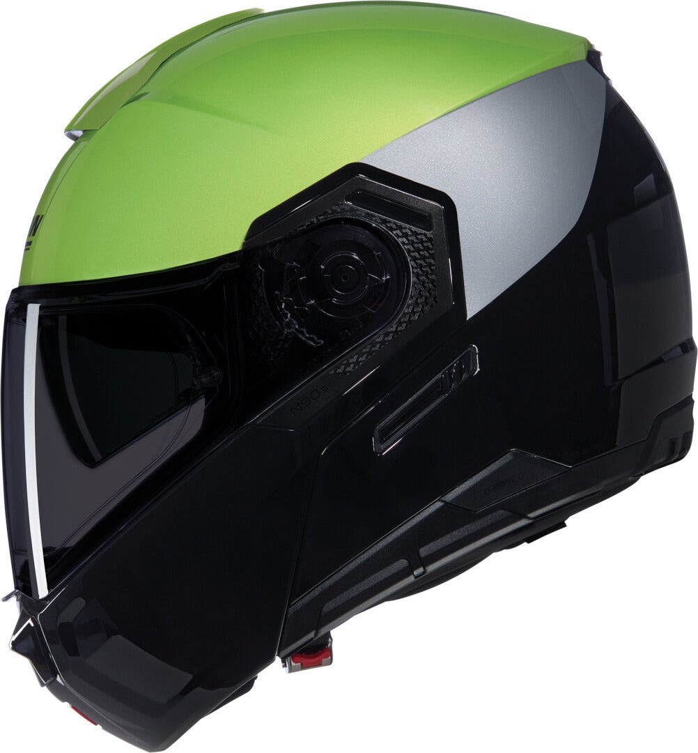 Nolan N90-3 06 Verniciatura Speciale N-Com Casco nero/verde neon XXL (63) Figura 2