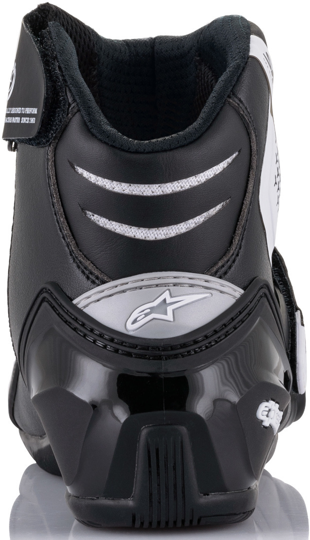 Alpinestars SM-1 R V2 Motorcykel skor svart/vitt 38 Figur 4