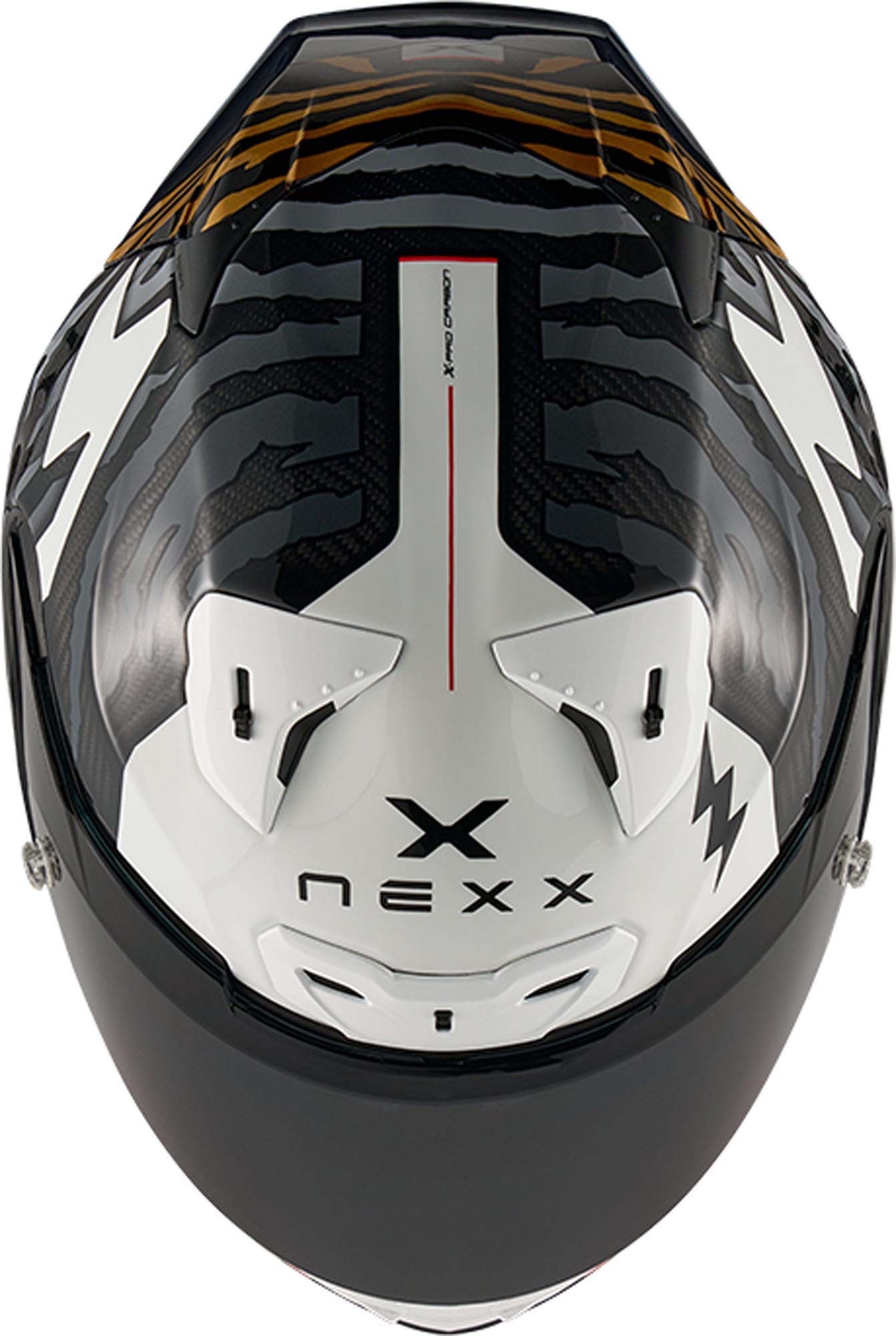 Nexx X.R3R Ziger Carbon Přilba černobílá/šedá XXS (51/52) Obrázek 3