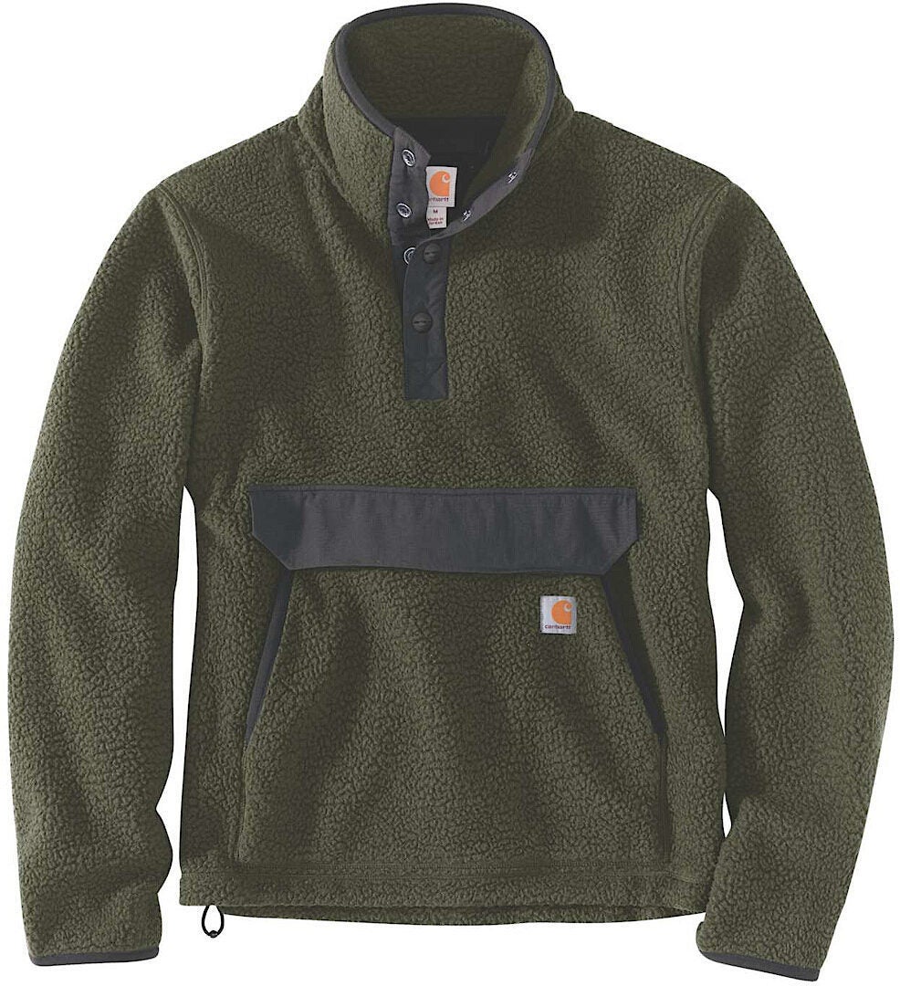 Carhartt Relaxed Fit Fleece pullover Militair Groen L Figuur 1