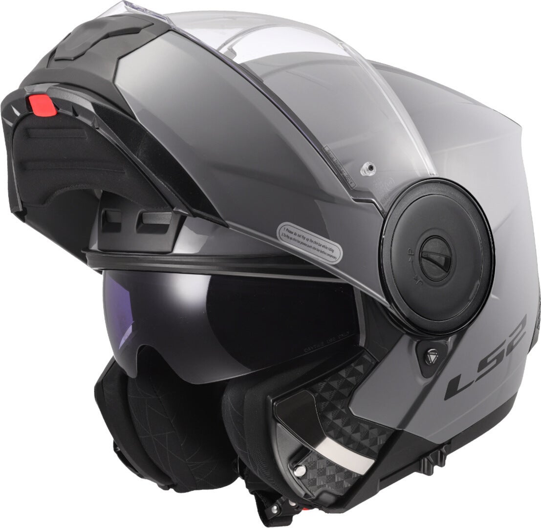 LS2 FF902 Scope II Klapphelm grau XXXL (65/66) Abbildung 9