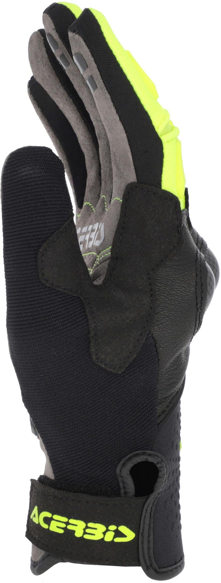 Acerbis Carbon G 5.0 Motorcykelhandsker sort/gul XL Figur 3