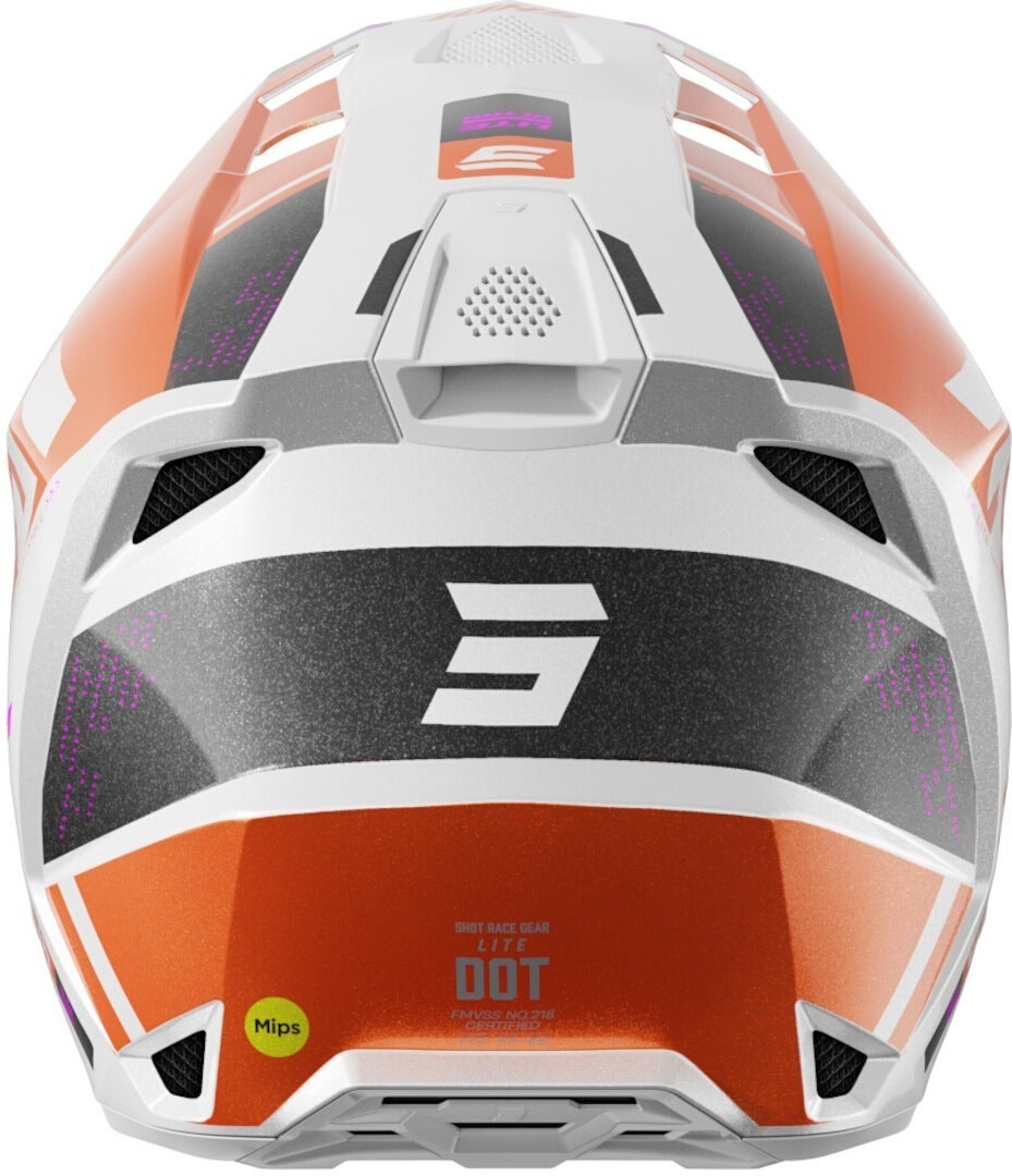 Side view of Shot Lite Ultra Motocross Helmet