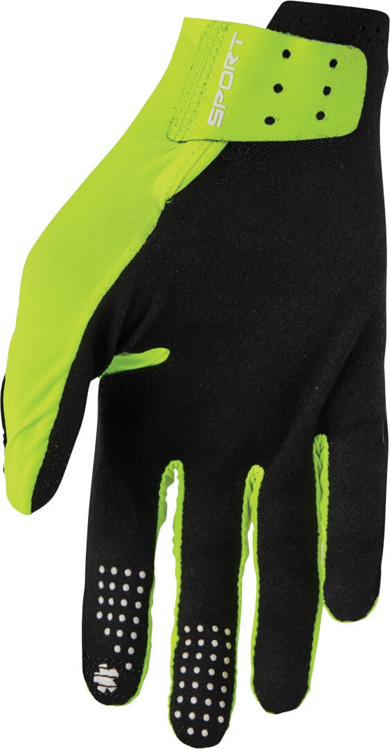 Thor Sportmode Riot Motocross Handschuhe hellgrün M Abbildung 4