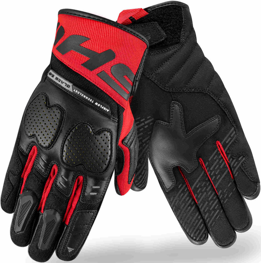 SHIMA Blaze 2.0 Motorcykelhandsker sort/rød M Figur 3