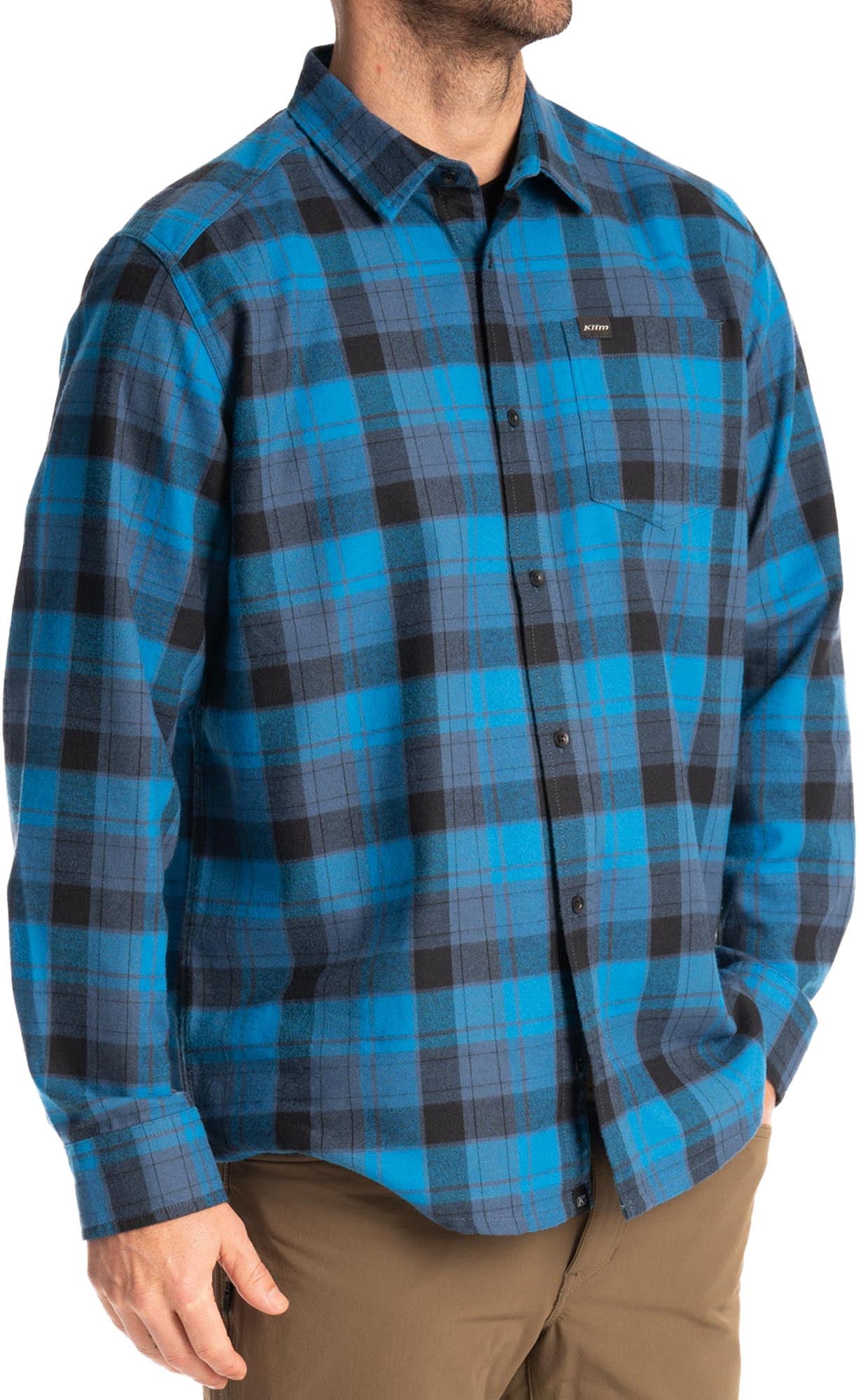 Klim Cottonwood Фланелевая рубашка синий 3XL Рисунок 2