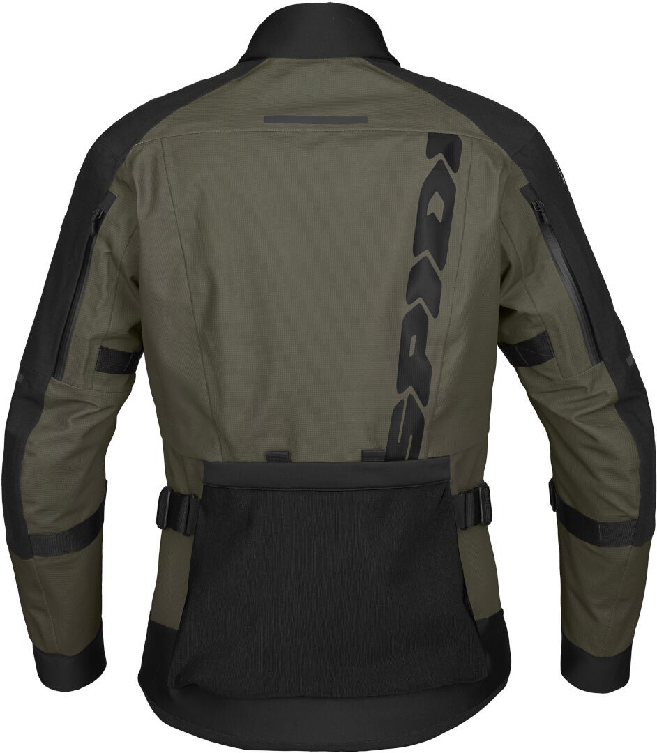 Spidi Tour Evo 2 H2Out veste textile de moto imperméable Vert olive/noir 3XL Figure 2