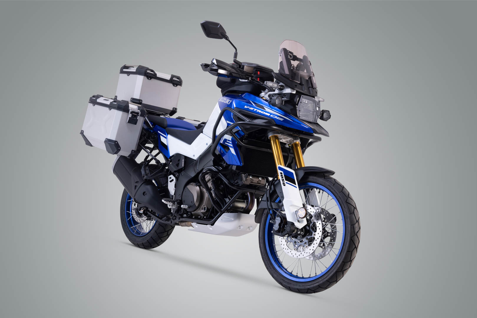 Setul de aventură SW-Motech TRAX ADV - Argint. Suzuki V-Strom 1050DE (21-). Figura 2
