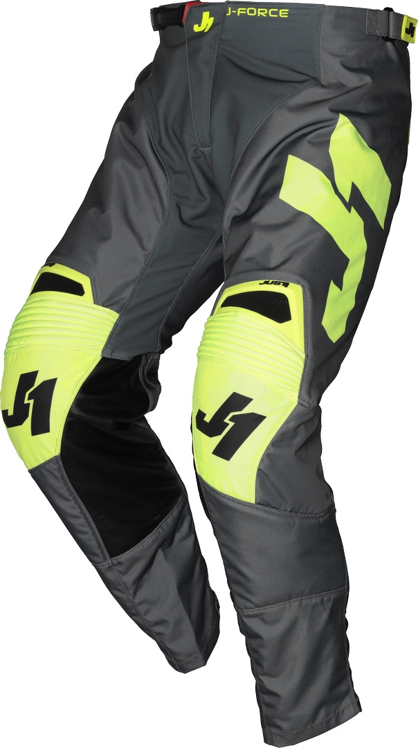 Just1 J-Force Terra Pantaloni de motocross gri/galben 56 Figura 1