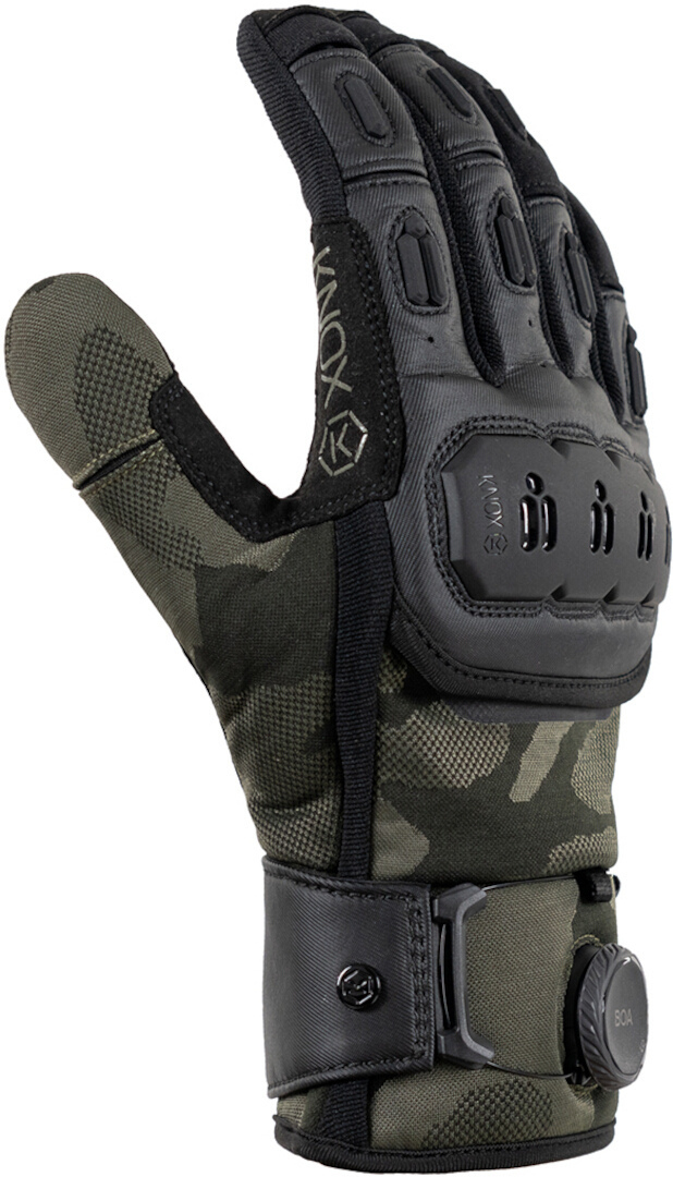 Knox Orsa OR4 Mănuși de motocicletă Negru/Verde M Figura 2