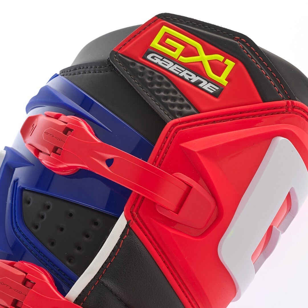 Gaerne GX-1 Goodyear Botas de motocross rojo/neón-amarillo 45 Figura 9