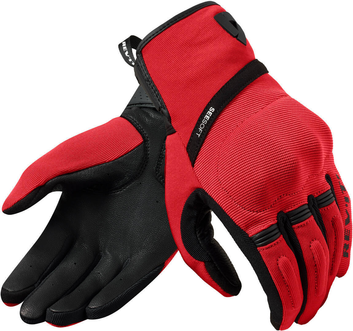 Revit Mosca 2 Gants de moto Rouge/Noir M Figure 1