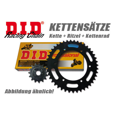 DID Kette und ESJOT Räder PRO-STREET chainset TRIUMPH 765 Street