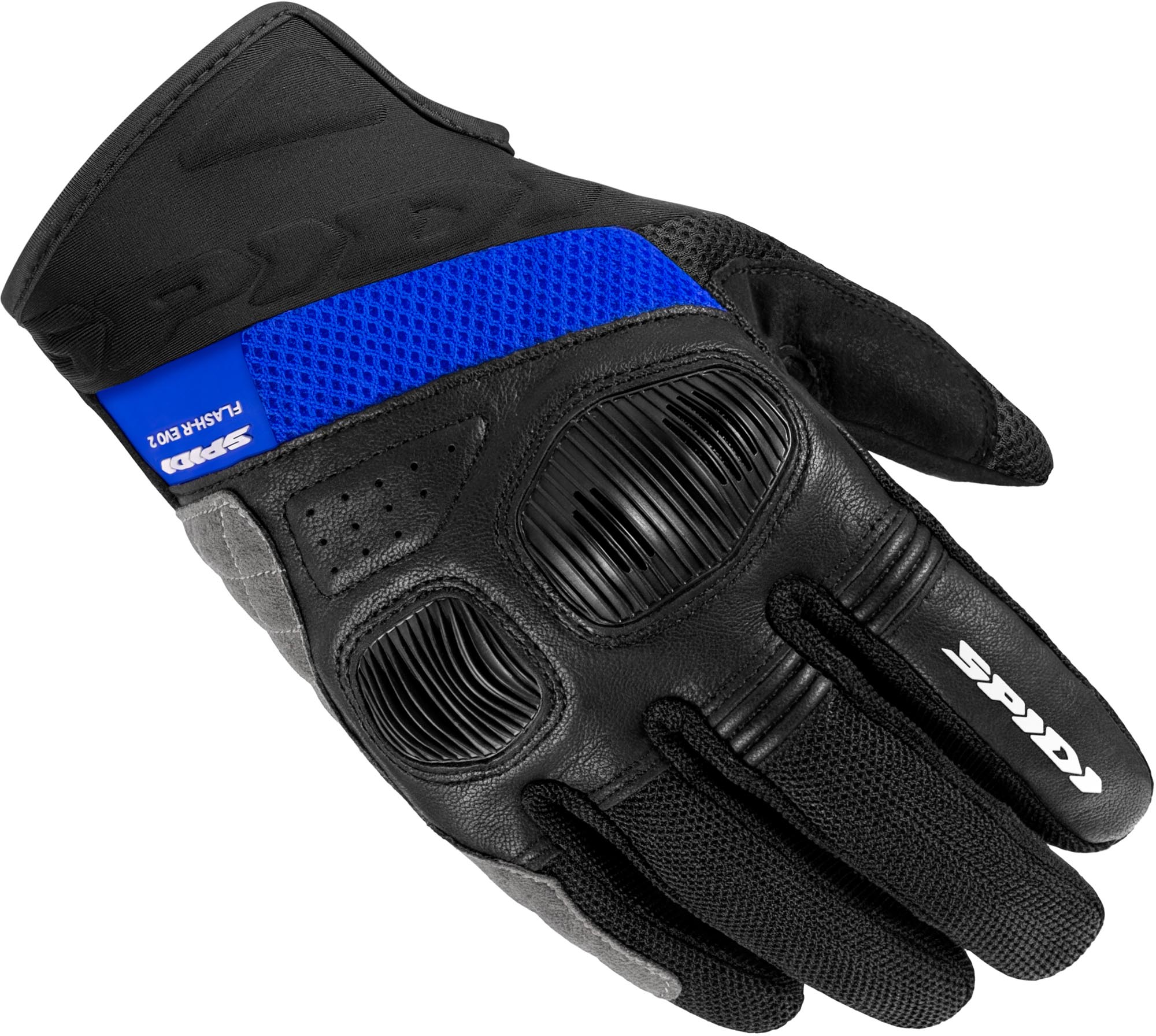 Spidi Flash-R Evo 2 Motocyklové rukavice černá/modrá M Obrázek 1