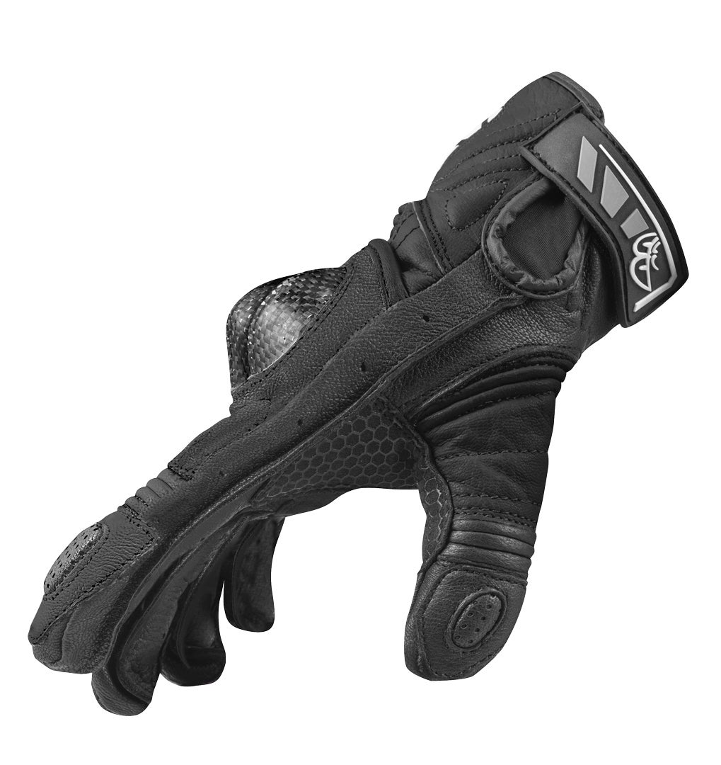 Berik LDX Dame motorcykel handsker Sort S Figur 2