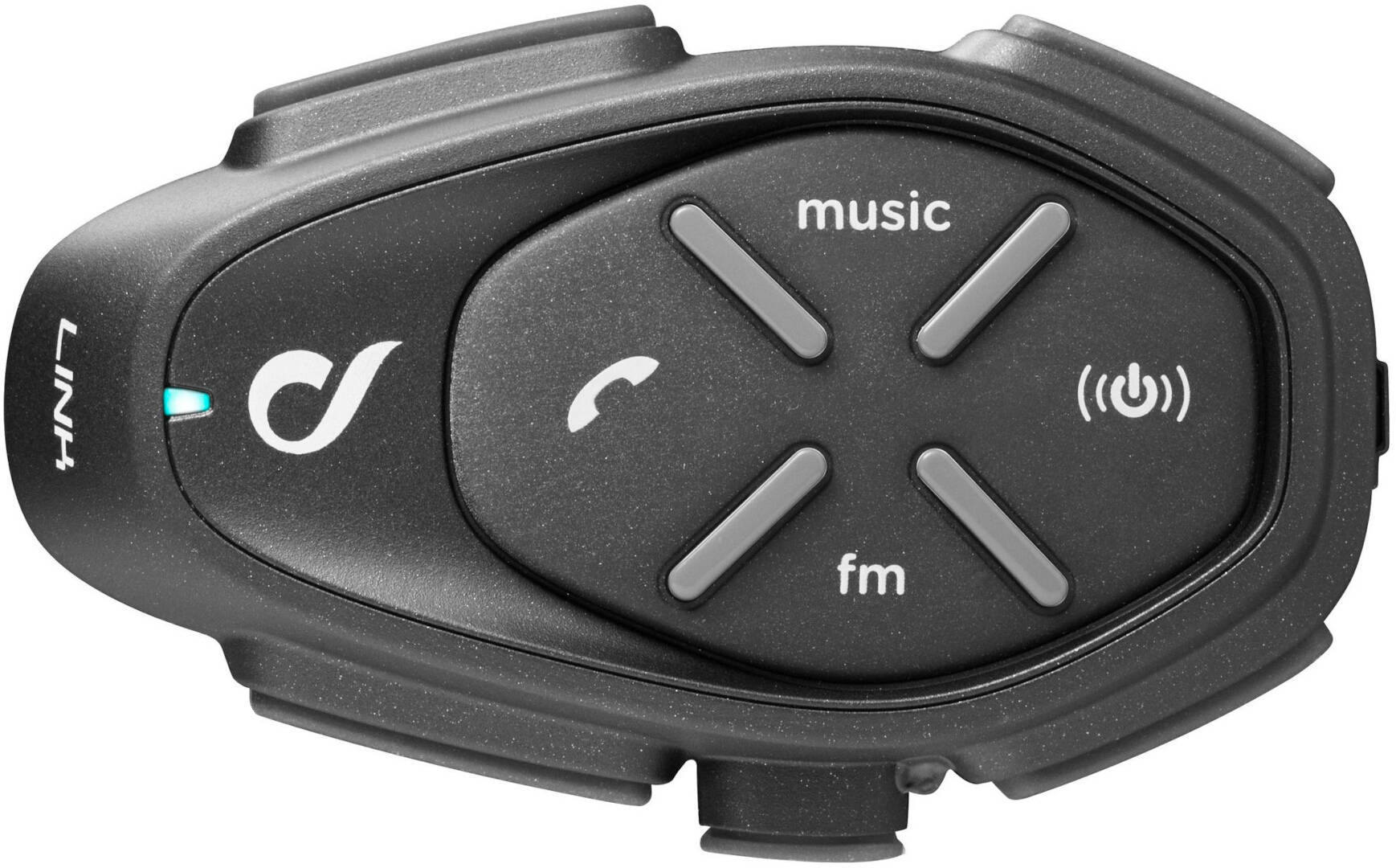 Interphone Link Bluetooth kommunikationssystem Enkel uppsättning Figur 1 Interphone Link Bluetooth kommunikationssystem Enkel uppsättning Figur 1