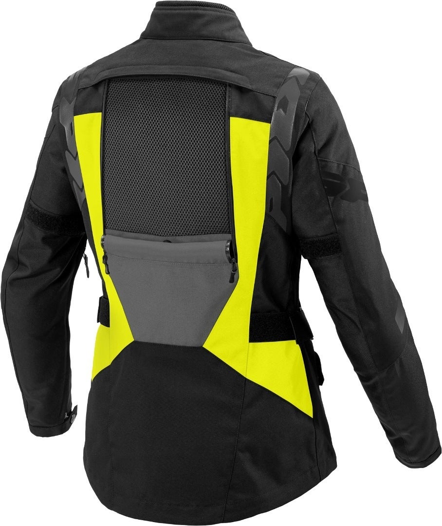Spidi 4 Season Evo H2Out Ladies Motorcycle Textile Jacket black/yellow L Figure 3