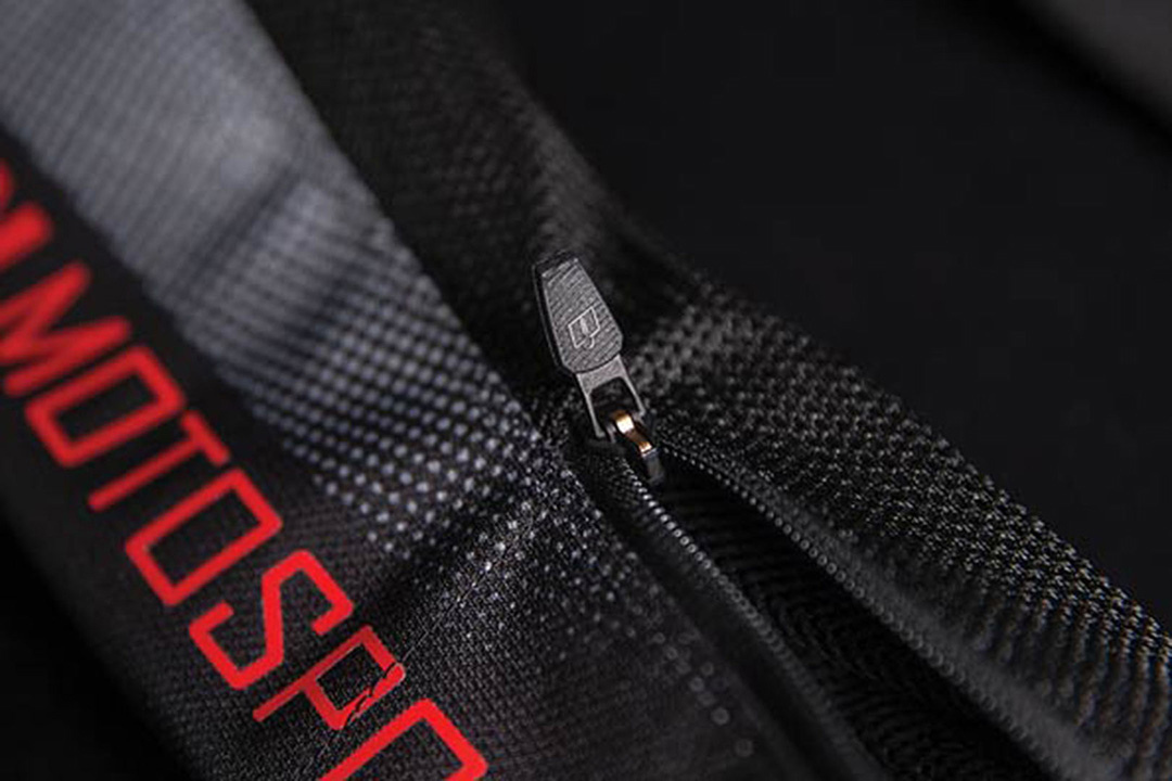 Icon Hooligan Ultrabolt Motorcycle Textile Jacket black/grey/red L Figure 20