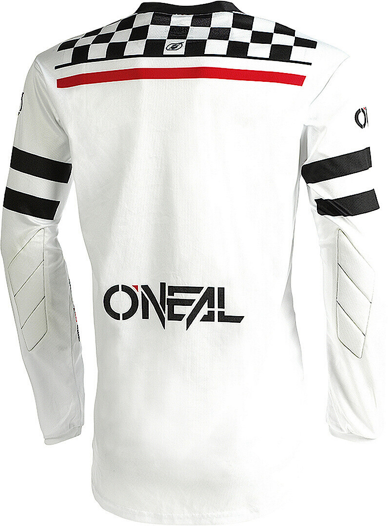 Oneal Element Squadron V.22 Motocross Jersey hvid/sort/rød M Figur 2