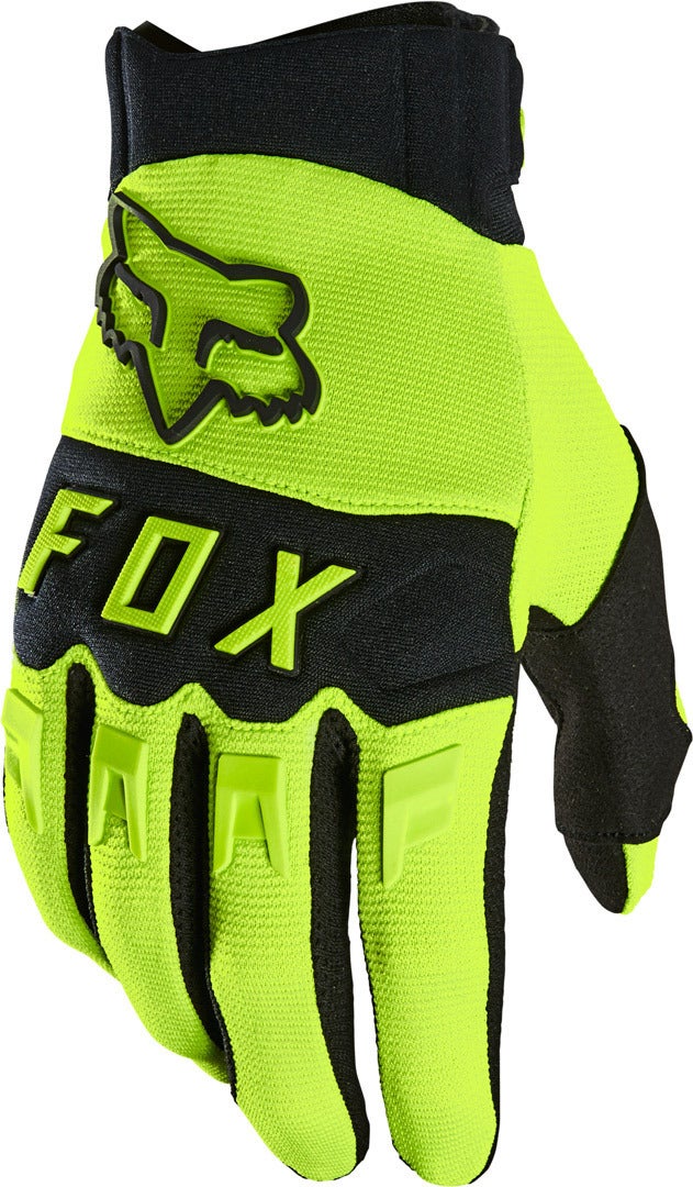 FOX Dirtpaw Motocross handsker gul/sort M Figur 1
