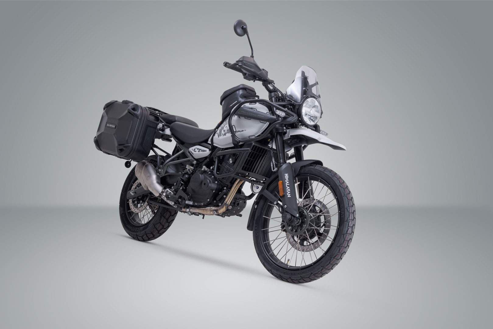 Sistem de carcasă rigidă SW-Motech DUSC - Negru. 33/33L. Royal Enf. Himalayan 450 (23-). Figura 2
