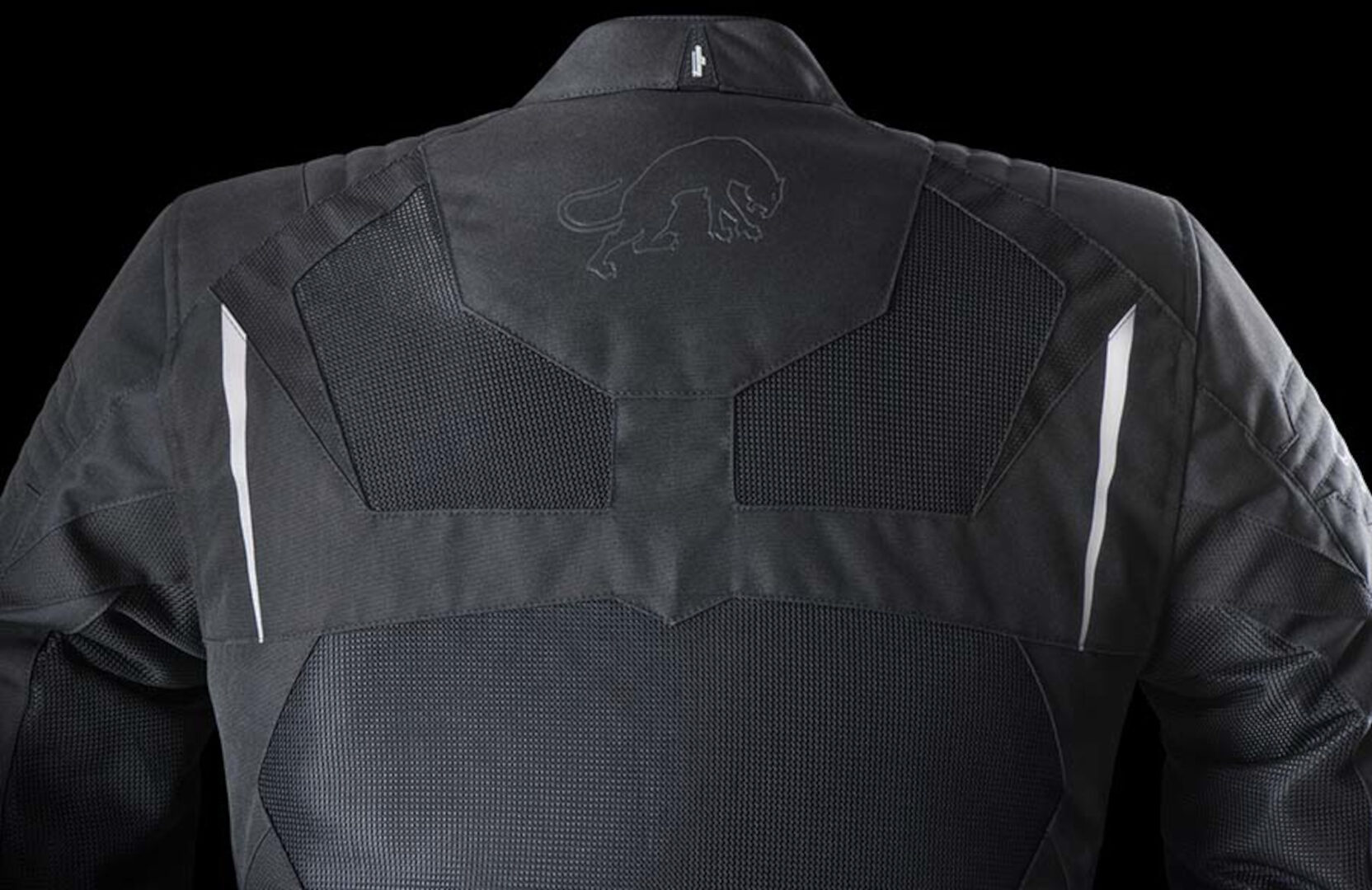 Furygan WB08 Vented+ Motorrad Textiljacke schwarz/weiß M Abbildung 11