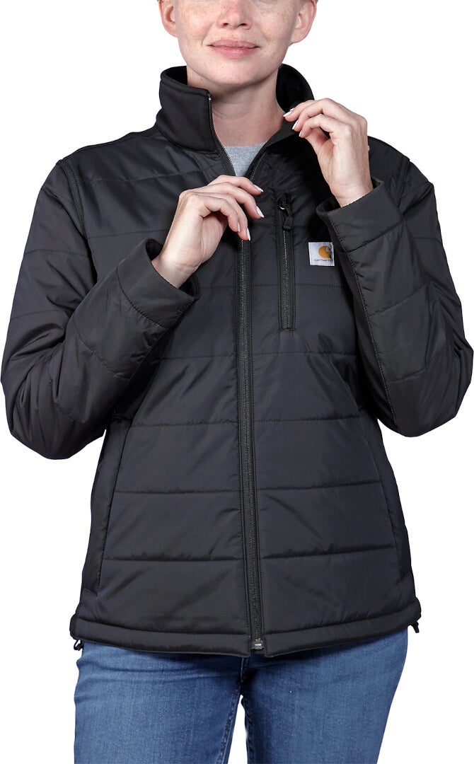 Carhartt Rain Defender Relaxed Fit Lightweight Dames Jas Zwart S Figuur 4
