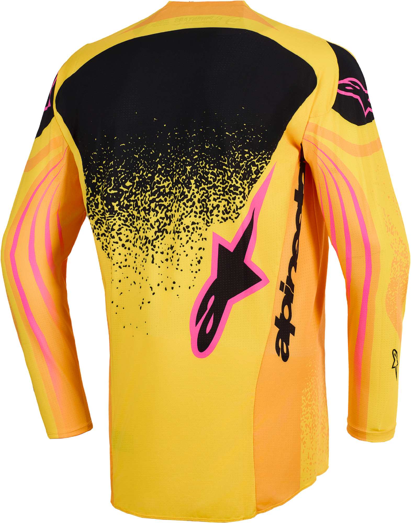 Alpinestars Techstar Nomur Motocross trøje orange/gul L Figur 2